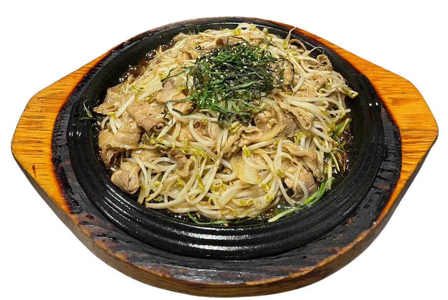 Meat & Mung Bean Sprout Stir-Fry