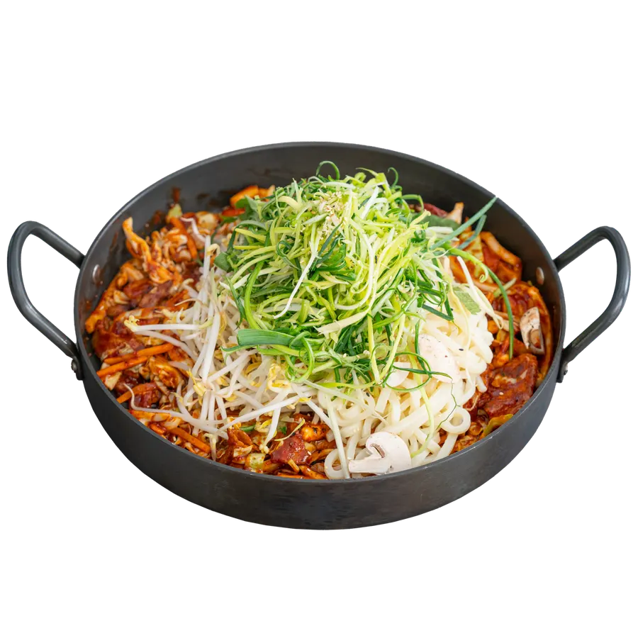 Squid, Pork & Bean Sprout