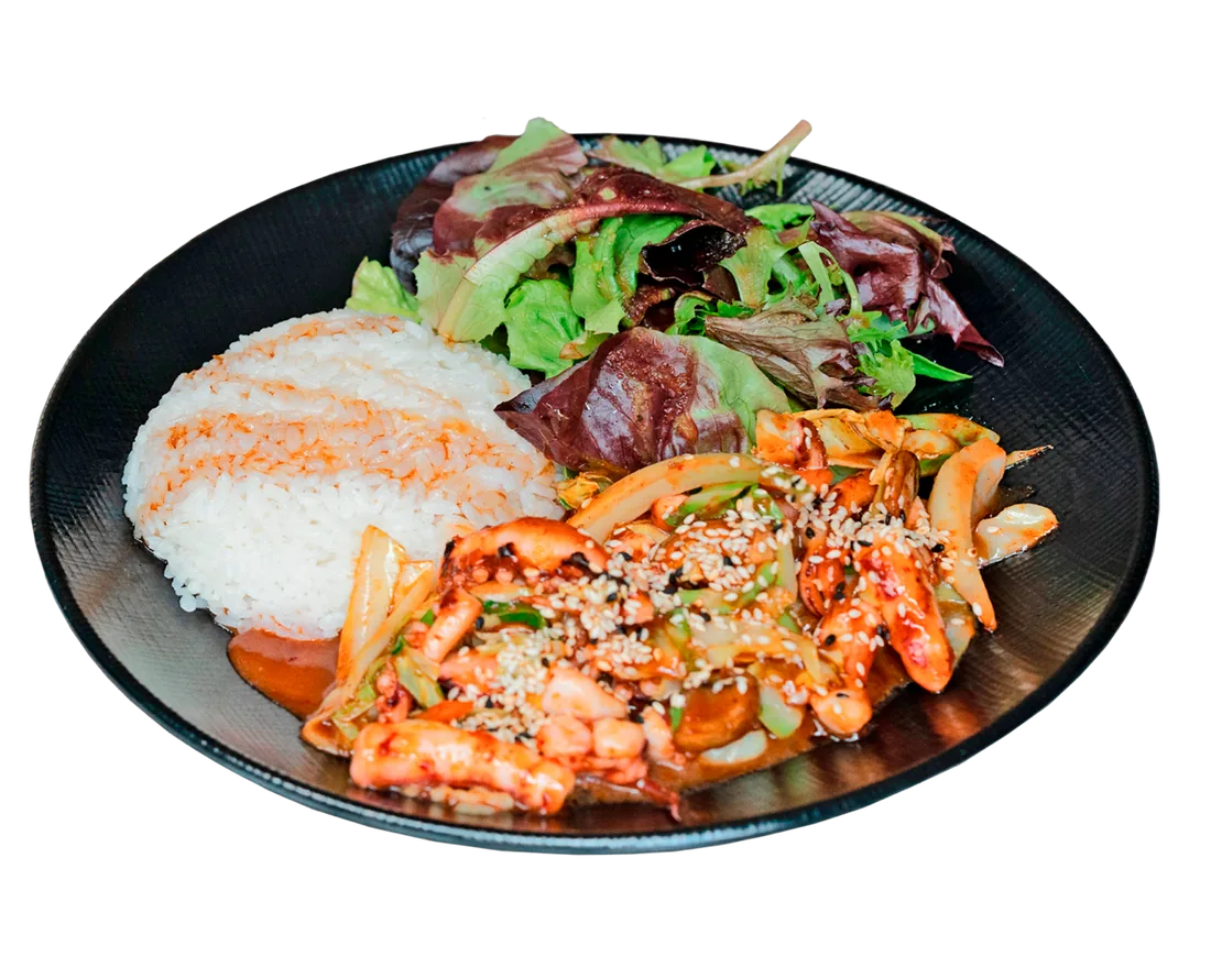 Stir-Fried Spicy Squid